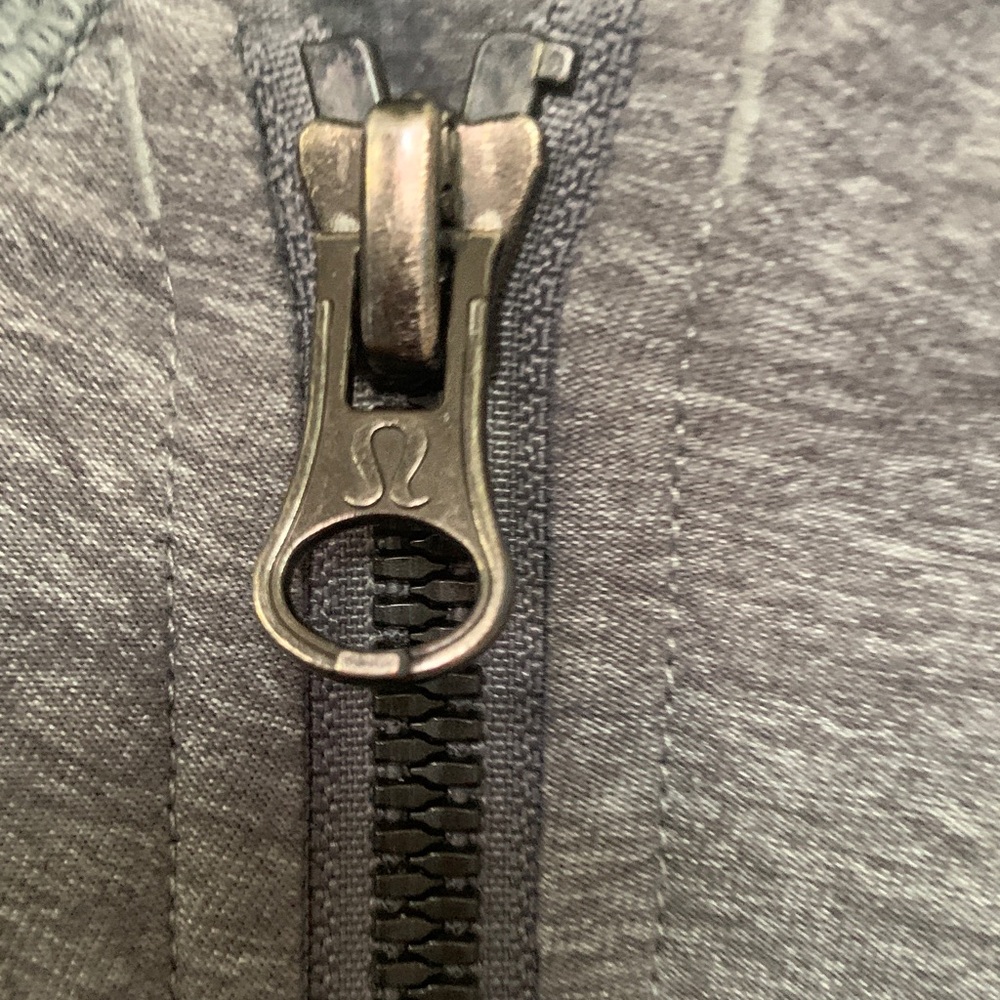 Lululemon Athletica Light Charcoal Asymmetrical Jacket - Picture 7 of 16